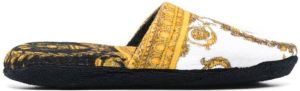 Versace I Heart Baroque slippers Gold