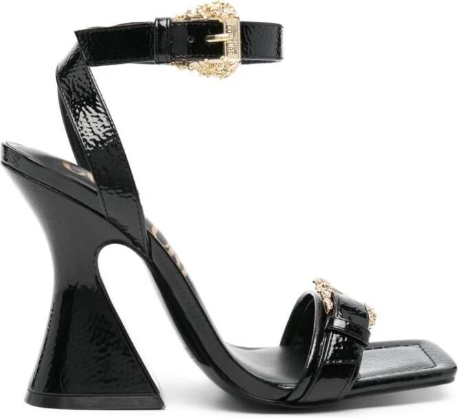Versace Jeans Couture 110mm buckle-detail sandals Black