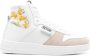 Versace Jeans Couture baroque-panel high-top sneakers White - Thumbnail 1