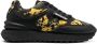 Versace Jeans Couture baroque-print low-top sneakers Black - Thumbnail 1
