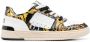 Versace Jeans Couture baroque-print low-top sneakers White - Thumbnail 1