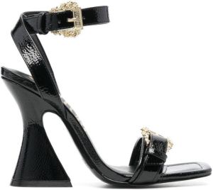 Versace Jeans Couture buckle-detail sandals Black