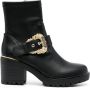 Versace Jeans Couture buckled ankle boots Black - Thumbnail 1