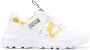 Versace Jeans Couture chain-link print leather low-top sneakers White - Thumbnail 1