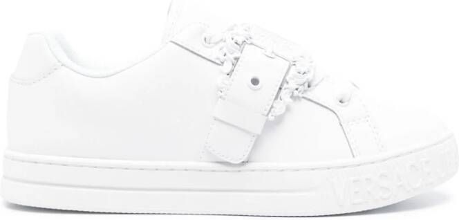 Versace Jeans Couture Court 88 leather sneakers White