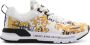 Versace Jeans Couture Dynamic Barocco-print sneakers White - Thumbnail 1