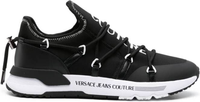 Versace Jeans Couture Dynamic slip-on sneakers Black