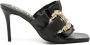 Versace Jeans Couture Emily 90mm ruffled pumps Black - Thumbnail 1