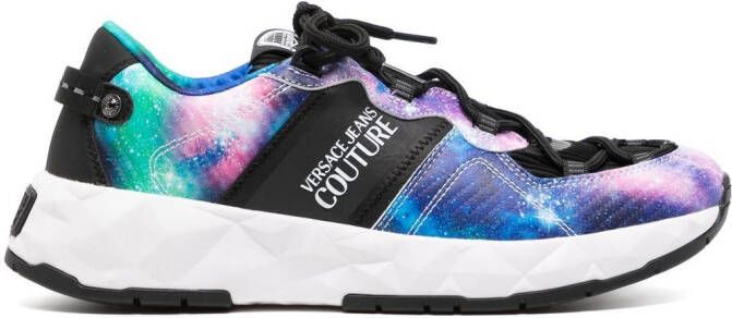 Versace Jeans Couture galaxy-print low-top sneakers Multicolour