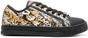 Versace Jeans Couture Logo Brush Couture Court 88 sneakers Black