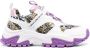 Versace Jeans Couture Logo Brush Couture-print sneakers White - Thumbnail 1