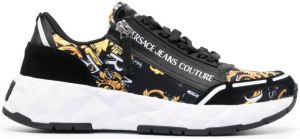Versace Jeans Couture Logo Couture-print sneakers Black