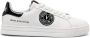 Versace Jeans Couture logo-patch leather low-top sneakers White - Thumbnail 1