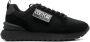 Versace Jeans Couture logo-patch low-top sneakers Black - Thumbnail 1