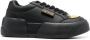 Versace Jeans Couture logo-patch round-toe sneakers Black - Thumbnail 1