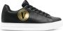 Versace Jeans Couture logo-patch round-toe sneakers Black - Thumbnail 1