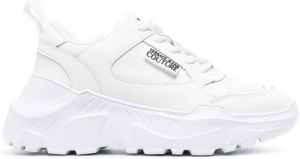 Versace Jeans Couture logo-print chunky sneakers White