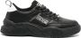 Versace Jeans Couture logo-print lace-up sneakers Black - Thumbnail 1