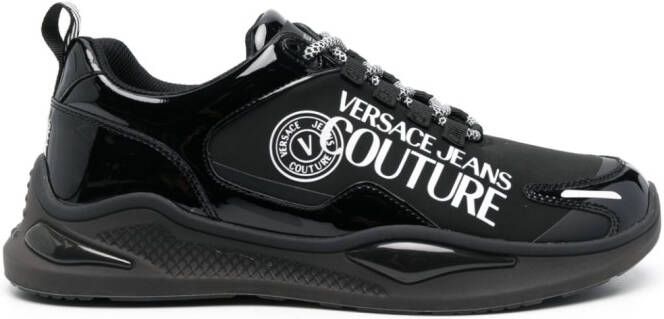 Versace Jeans Couture logo-print low-top sneakers Black