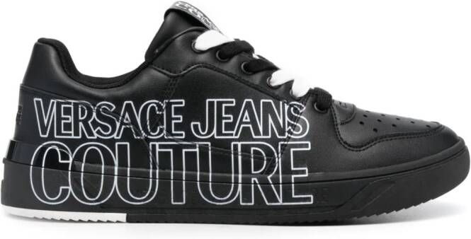 Versace Jeans Couture logo-print low-top sneakers Black