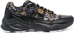 Versace Jeans Couture logo-print low-top sneakers Black