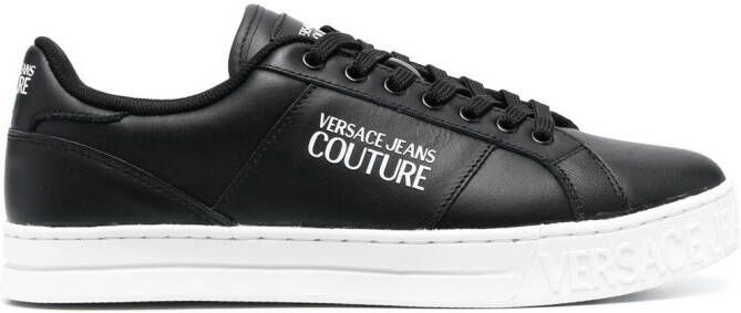 Versace Jeans Couture logo-print low-top sneakers Black