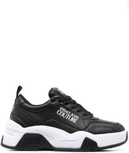 Versace Jeans Couture logo-print low-top sneakers Black