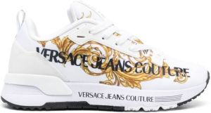 Versace Jeans Couture logo-print low-top sneakers White