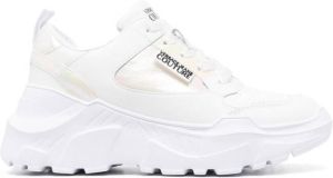 Versace Jeans Couture logo-tag chunky sneakers White
