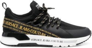Versace Jeans Couture logo-tape low-top sneakers Black