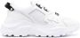 Versace Jeans Couture panelled leather low-top sneakers White - Thumbnail 1