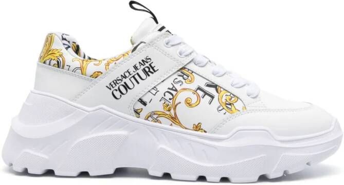Versace Jeans Couture Speedtrack Baroccoflage-print sneakers White