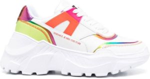 Versace Jeans Couture Speedtrack contrastring-trim sneakers White