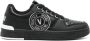 Versace Jeans Couture Starlight logo-print leather sneakers Black - Thumbnail 1