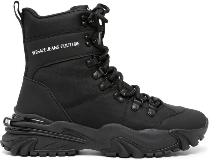 Versace Jeans Couture Trail Trek chunky-sole boots Black