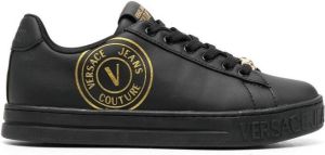 Versace Jeans Couture V-Emblem low-top sneakers Black