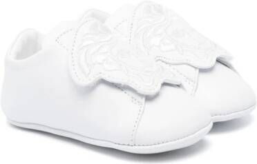 Versace Kids La Medusa slip-on sneakers White