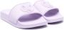 Versace Kids Medusa Head-detail open-toe sandals Purple - Thumbnail 1