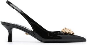 Versace La Medusa 60mm slingback pumps Black