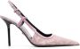 Versace Allover slingback pumps Pink - Thumbnail 1