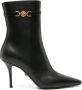 Versace Medusa 85mm leather boots Black - Thumbnail 1