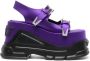 Versace Medusa Anthem platform sandals Purple - Thumbnail 1