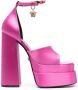 Versace Medusa charm platform sandals Pink - Thumbnail 1