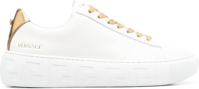 Versace Medusa Greca sneakers White