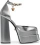 Versace Medusa Head-charm 160mm heeled pumps Silver - Thumbnail 1