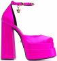 Versace Medusa Head charm platform sandals Pink - Thumbnail 1