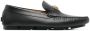 Versace La Medusa leather loafers Black - Thumbnail 1