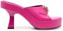 Versace Medusa plaque-detail mules Pink - Thumbnail 1