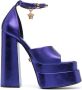 Versace Medusa-plaque open-toe sandals Purple - Thumbnail 1