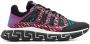 Versace multi-panel lace-up sneakers Black - Thumbnail 1